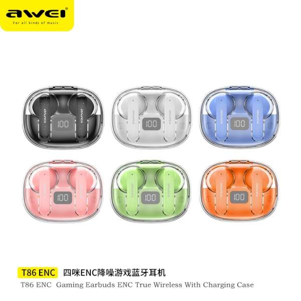 Awei T86 bluetooth Earbuds