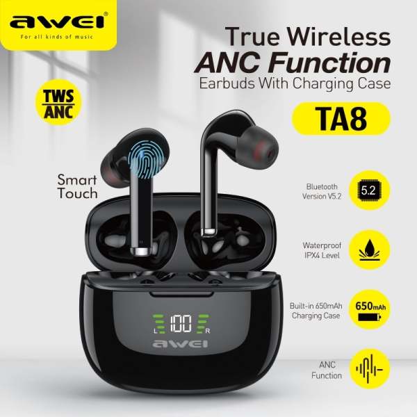 Awei TA8 Bluetooth Accessories/Gadgets