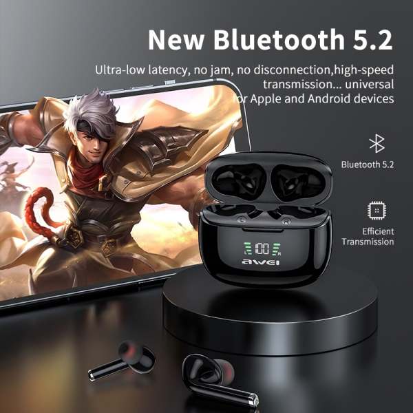 Awei TA8 Bluetooth Earbuds