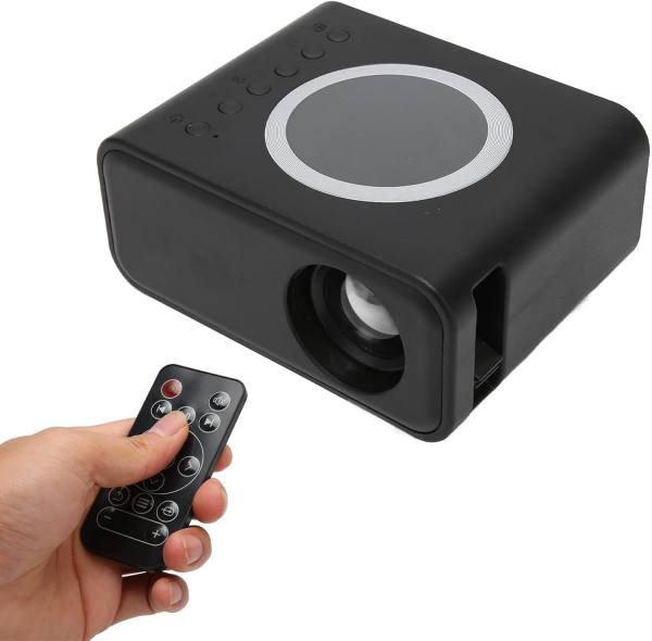 Mini Projector YT300 Black With LED Lamp Accessories/Gadgets