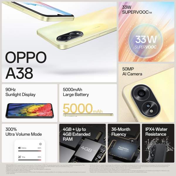 Oppo A38 6GB 128GB OPPO