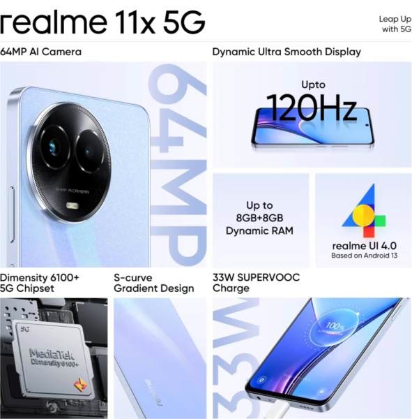 Realme 11X 5G 8GB 128GB Realme