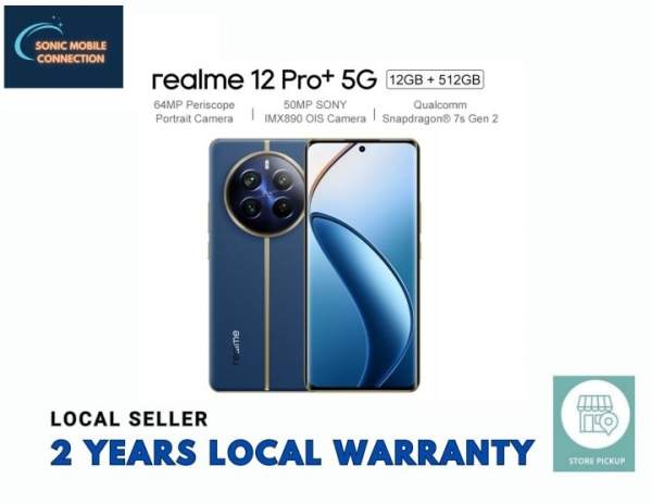 Realme 12 pro plus 12+12GB 512GB Used Phone