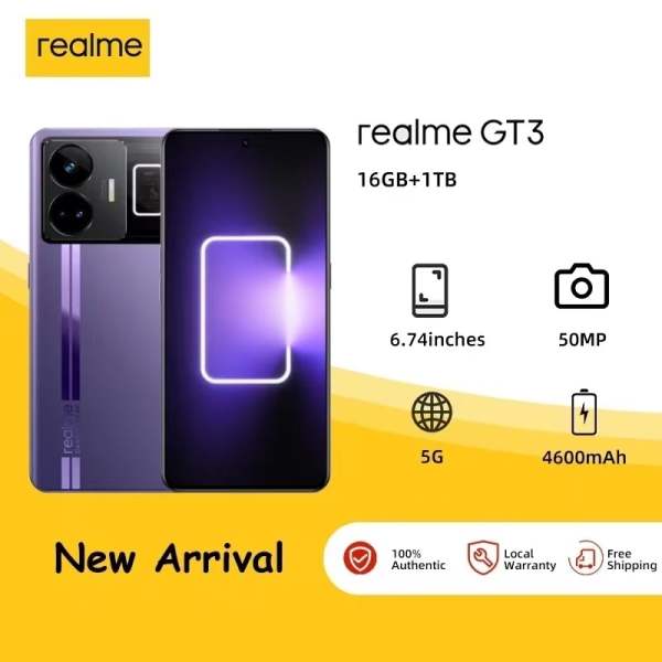 realme GT3 5G 16GB 1TB  Realme