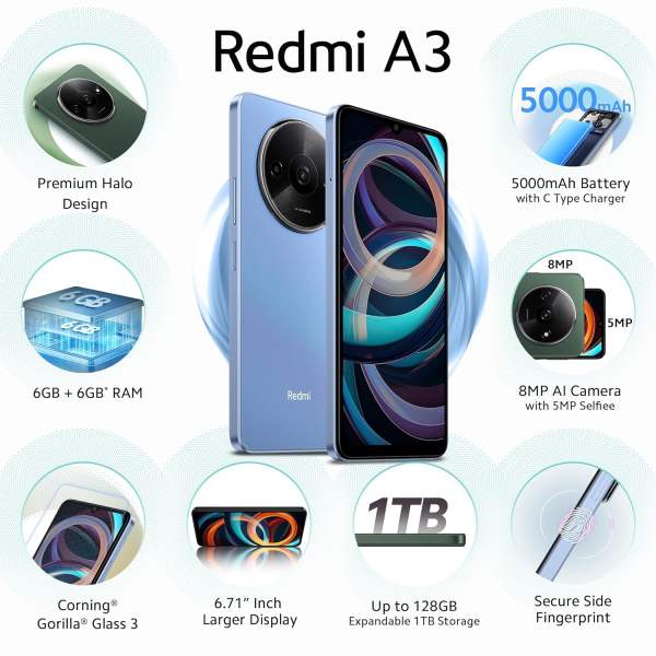 Redmi A3 3GB 64GB Xiaomi 