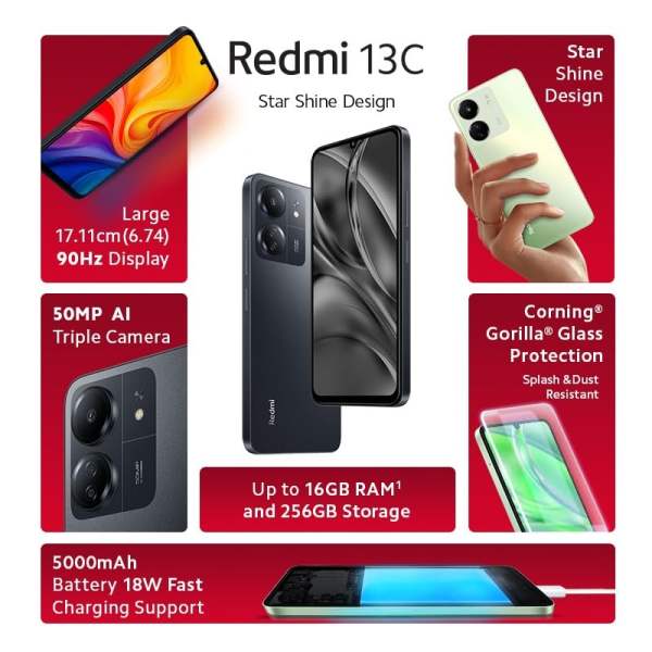 Redmi Xiaomi 13c 8GB RAM 256GB Xiaomi 